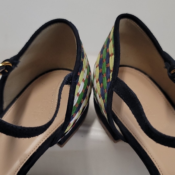 J.Crew Lilly Raffia G4477 Flats Sz.10 - Picture 9 of 15